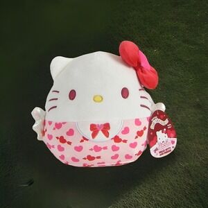 Hello‎ Kitty Hearts Squishmallows Cupid 2025 8 Inch NWT